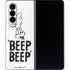Looney Tunes Road Runner Beep Beep Galaxy Z Fold4 5G Skin