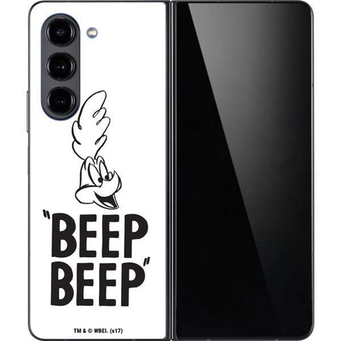 Looney Tunes Road Runner Beep Beep Galaxy Z Fold5 5G Skin