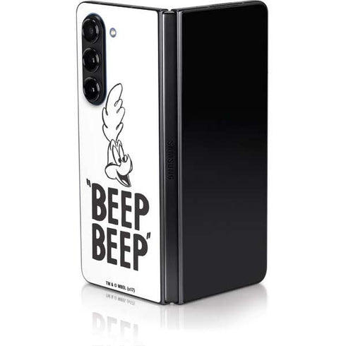 Looney Tunes Road Runner Beep Beep Galaxy Z Fold5 5G Skin