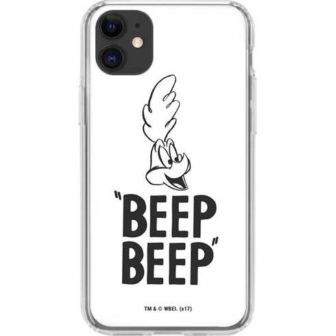 Looney Tunes Road Runner Beep Beep iPhone 11 Clear Case
