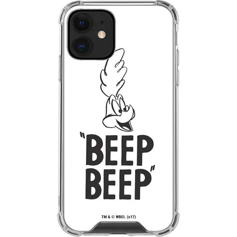 Looney Tunes Road Runner Beep Beep iPhone 12 Clear Case
