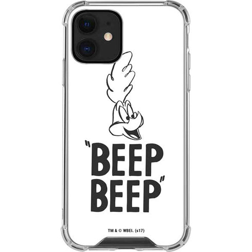 Looney Tunes Road Runner Beep Beep iPhone 12 Mini Clear Case