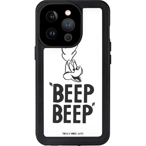Looney Tunes Road Runner Beep Beep iPhone 14 Pro Waterproof Case