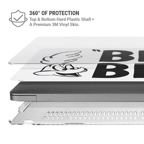 Looney Tunes Road Runner Beep Beep MacBook Pro 16in (2021-25) Case plus Skin