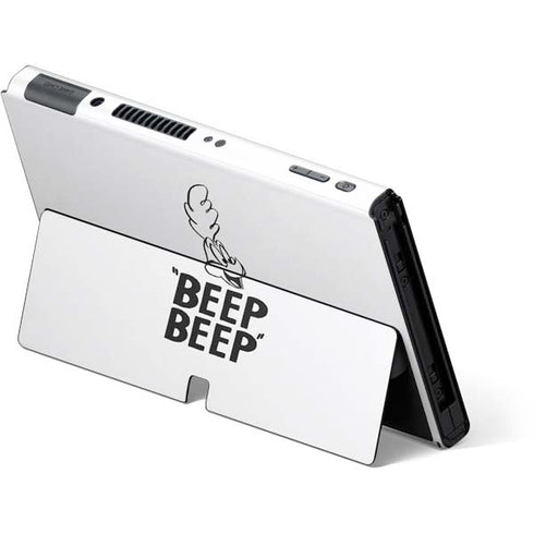 Looney Tunes Road Runner Beep Beep Nintendo Switch OLED (2021) Skin