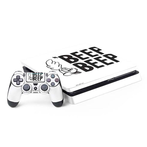 Looney Tunes Road Runner Beep Beep PS4 Slim Bundle Skin