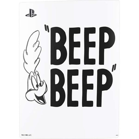 Looney Tunes Road Runner Beep Beep PS5 Console Skin