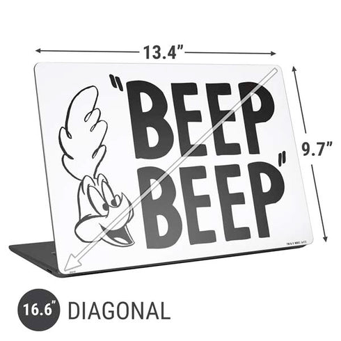 Looney Tunes Road Runner Beep Beep Universal Laptop 16.6in (13.4 x 9.7in) Skin