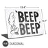 Looney Tunes Road Runner Beep Beep Universal Laptop 16.6in (13.4 x 9.7in) Skin