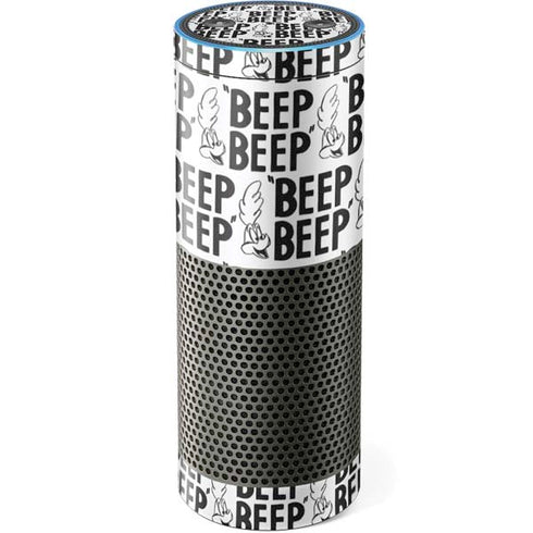 Looney Tunes Road Runner Beep Grid Amazon Echo Skin