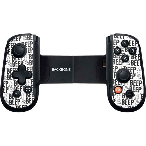 Looney Tunes Road Runner Beep Grid Backbone One for iPhone Game Controller Skin