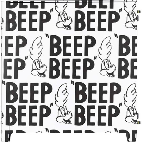 Looney Tunes Road Runner Beep Grid Corsair 4000D Tempered Glass Mid-Tower ATX Case Skin