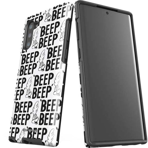 Looney Tunes Road Runner Beep Grid Galaxy Note 10 Pro Case