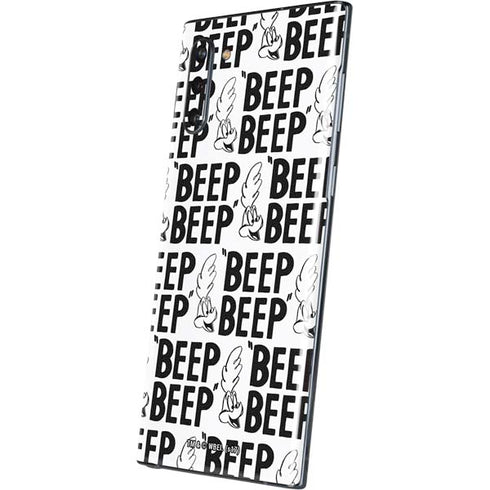 Looney Tunes Road Runner Beep Grid Galaxy Note 10 Skin