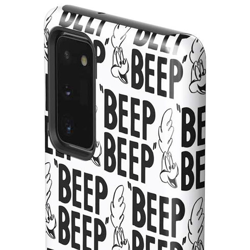 Looney Tunes Road Runner Beep Grid Galaxy Note20 5G Pro Case