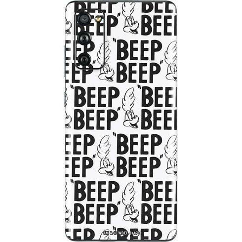 Looney Tunes Road Runner Beep Grid Galaxy S20 Fan Edition Skin