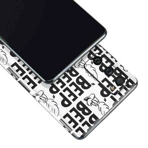 Looney Tunes Road Runner Beep Grid Galaxy S20 Fan Edition Skin