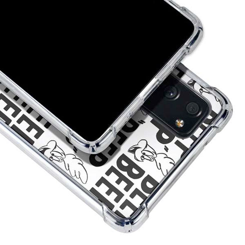 Looney Tunes Road Runner Beep Grid Galaxy S20 FE Clear Case