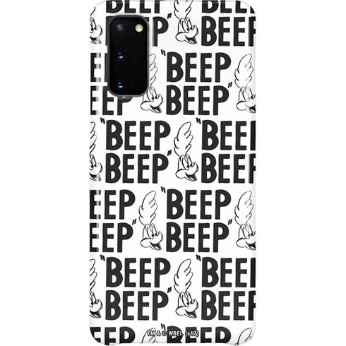 Looney Tunes Road Runner Beep Grid Galaxy S20 Lite Case
