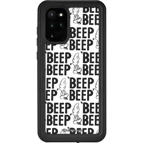 Looney Tunes Road Runner Beep Grid Galaxy S20 Plus Waterproof Case