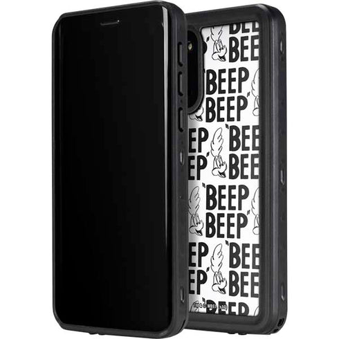 Looney Tunes Road Runner Beep Grid Galaxy S20 Plus Waterproof Case