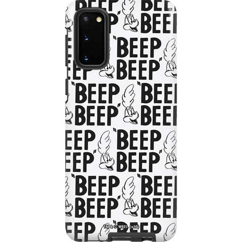 Looney Tunes Road Runner Beep Grid Galaxy S20 Pro Case
