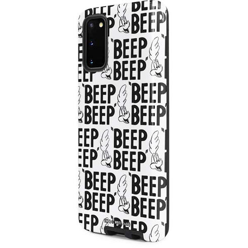 Looney Tunes Road Runner Beep Grid Galaxy S20 Pro Case