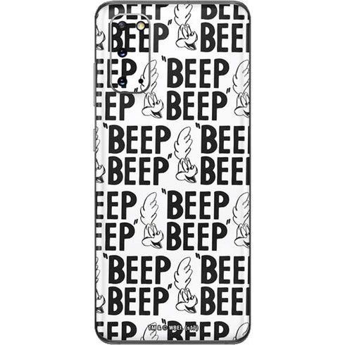 Looney Tunes Road Runner Beep Grid Galaxy S20 Skin