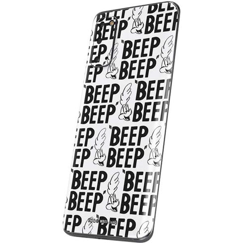 Looney Tunes Road Runner Beep Grid Galaxy S20 Skin