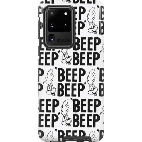 Looney Tunes Road Runner Beep Grid Galaxy S20 Ultra 5G Pro Case