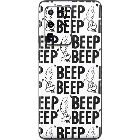 Looney Tunes Road Runner Beep Grid Galaxy S20 Ultra 5G Skin
