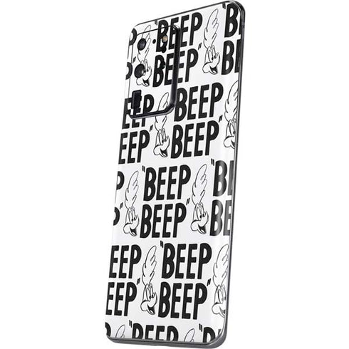 Looney Tunes Road Runner Beep Grid Galaxy S20 Ultra 5G Skin