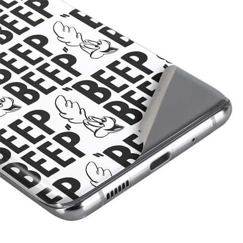 Looney Tunes Road Runner Beep Grid Galaxy S20 Ultra 5G Skin