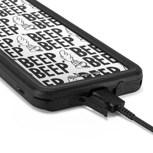 Looney Tunes Road Runner Beep Grid Galaxy S20 Waterproof Case