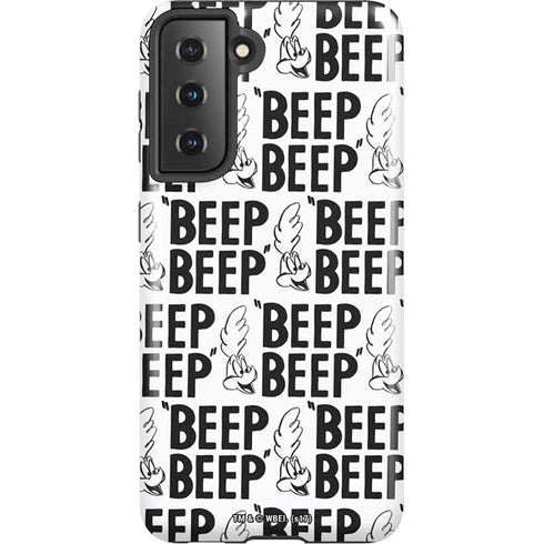 Looney Tunes Road Runner Beep Grid Galaxy S21 5G Pro Case