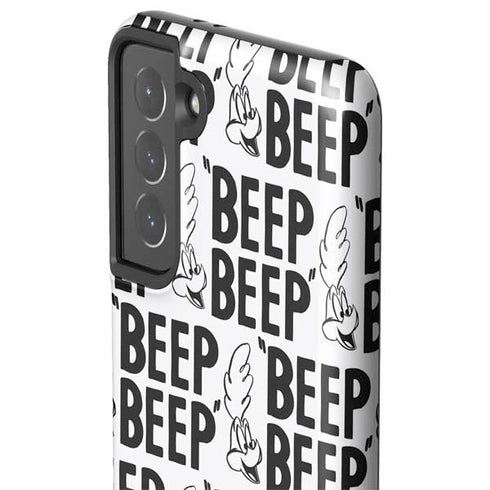 Looney Tunes Road Runner Beep Grid Galaxy S21 5G Pro Case