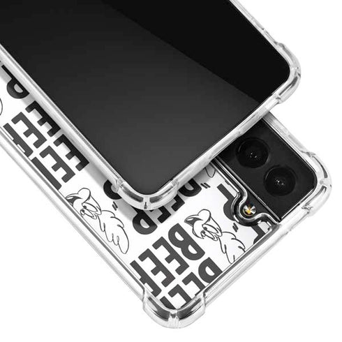 Looney Tunes Road Runner Beep Grid Galaxy S21 FE Clear Case