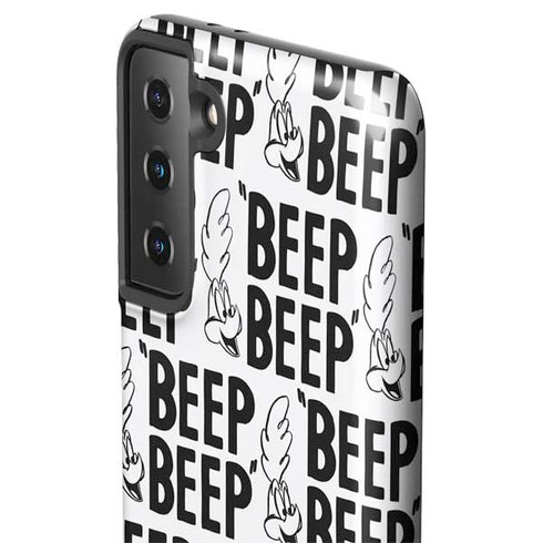 Looney Tunes Road Runner Beep Grid Galaxy S21 Plus 5G Pro Case