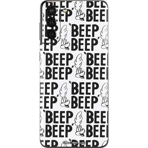 Looney Tunes Road Runner Beep Grid Galaxy S21 Plus 5G Skin