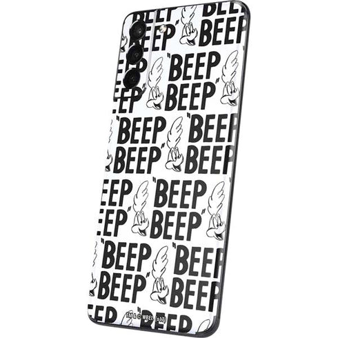 Looney Tunes Road Runner Beep Grid Galaxy S21 Plus 5G Skin