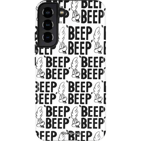 Looney Tunes Road Runner Beep Grid Galaxy S22 Plus Pro Case