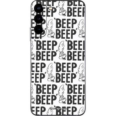 Looney Tunes Road Runner Beep Grid Galaxy S22 Plus Skin