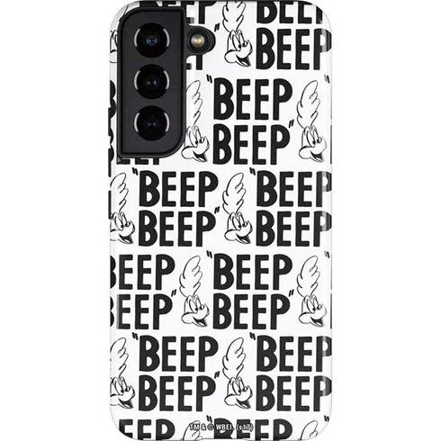 Looney Tunes Road Runner Beep Grid Galaxy S22 Pro Case