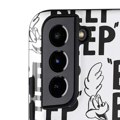 Looney Tunes Road Runner Beep Grid Galaxy S22 Pro Case