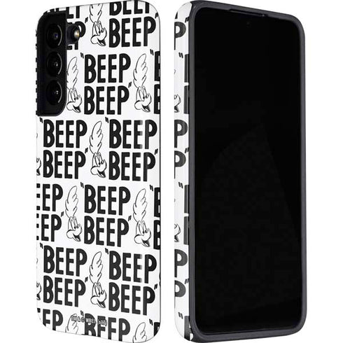 Looney Tunes Road Runner Beep Grid Galaxy S22 Pro Case