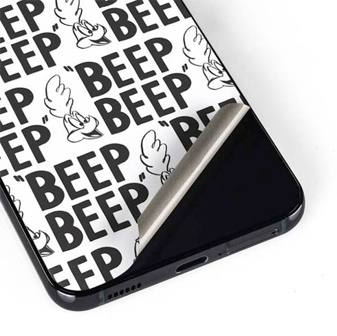 Looney Tunes Road Runner Beep Grid Galaxy S22 Skin