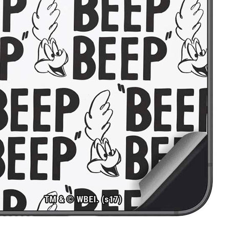 Looney Tunes Road Runner Beep Grid Galaxy S23 Plus Skin