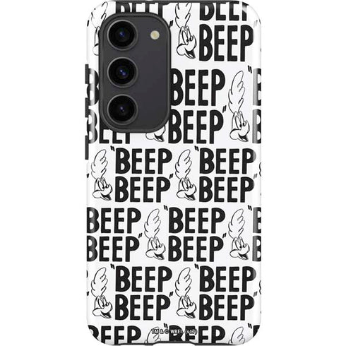 Looney Tunes Road Runner Beep Grid Galaxy S23 Pro Case
