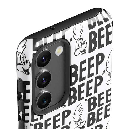 Looney Tunes Road Runner Beep Grid Galaxy S23 Pro Case