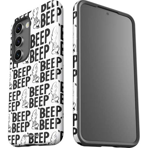 Looney Tunes Road Runner Beep Grid Galaxy S23 Pro Case